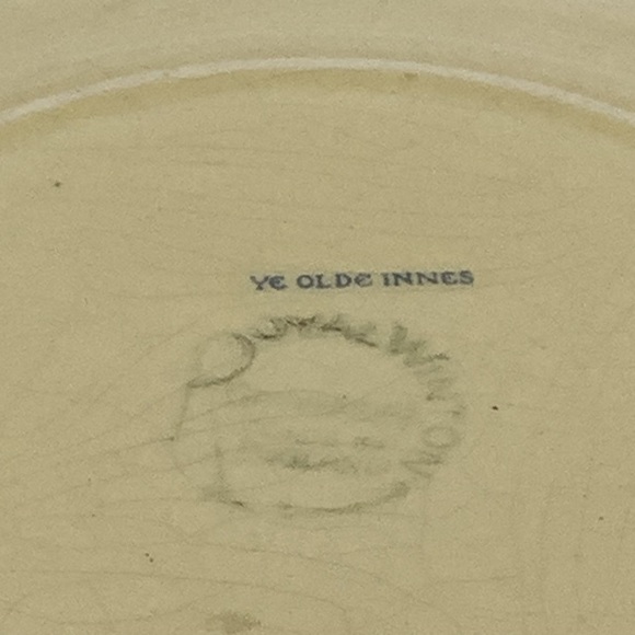 Vintage Royal Winton “Ye Olde Innes”  6” Square Plate - Picture 8 of 9